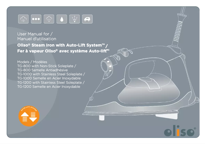 Page n°1 - Manuel utilisateur Oliso TG-1000