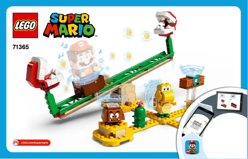Image de la première page du manuel de l'appareil Super Mario 71365