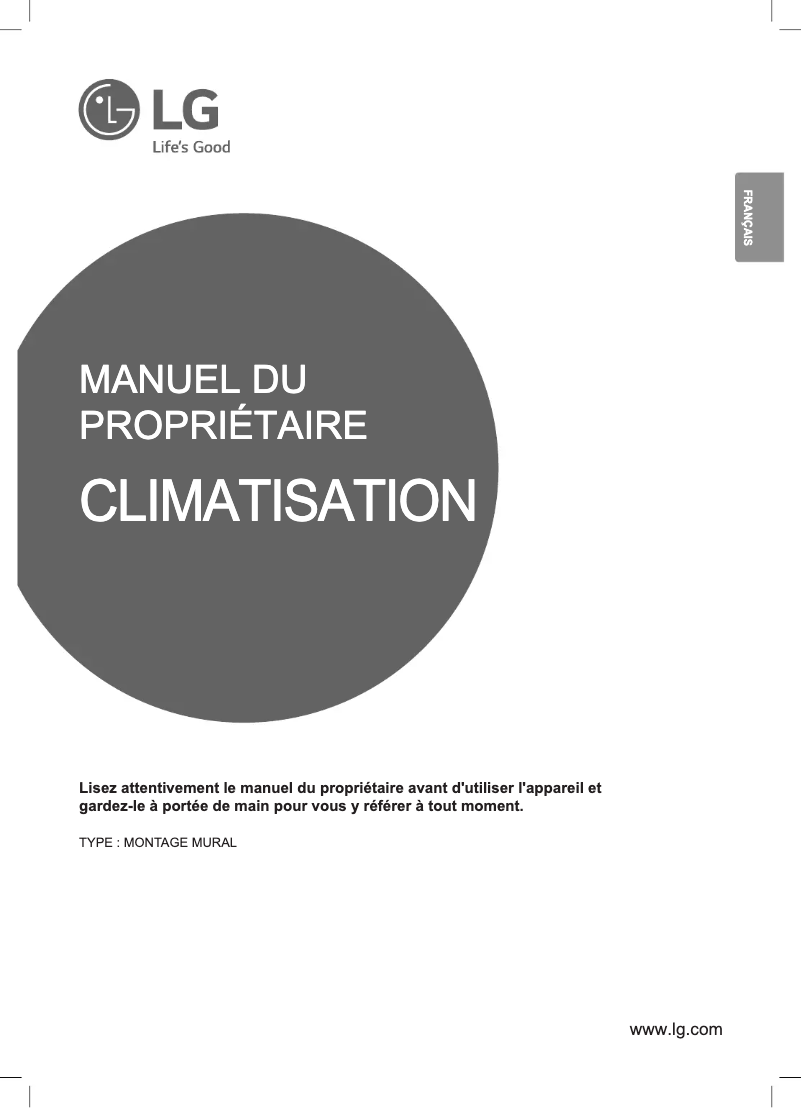 Image de la première page du manuel de l'appareil USNW126J3W0