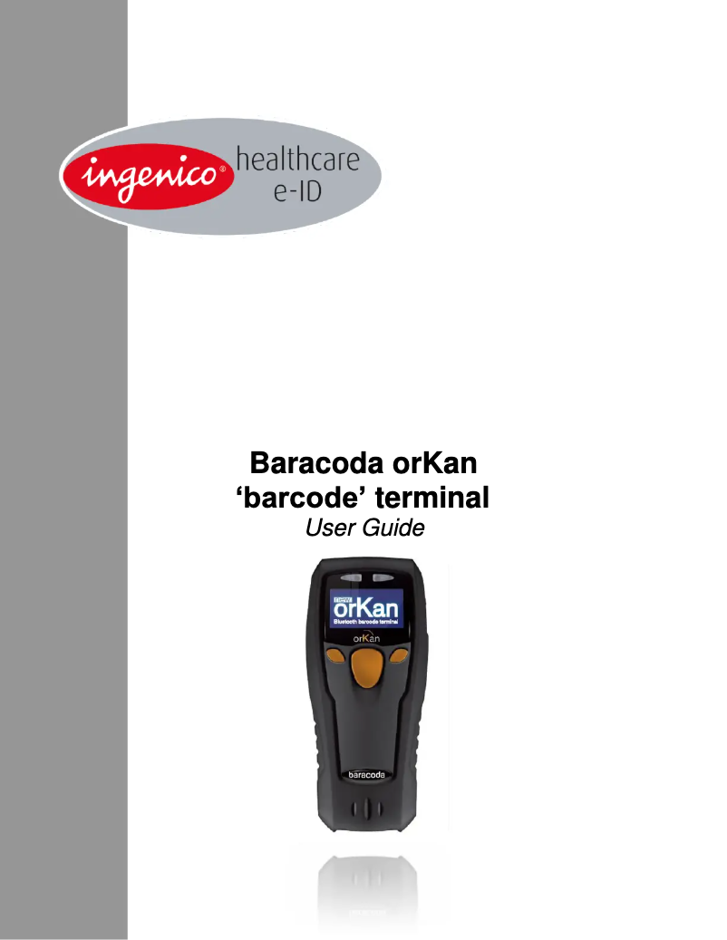 Image de la première page du manuel de l'appareil orKan