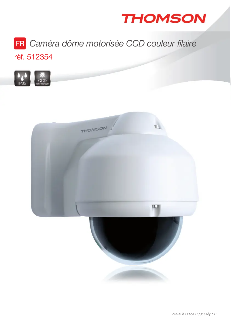 Page n°1 - Manuel utilisateur Thomson 512354