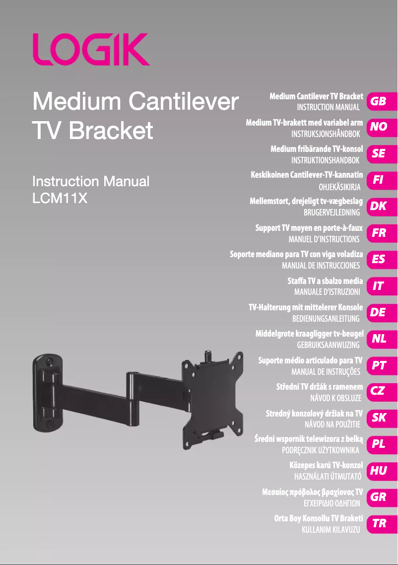 Página 1 del manual Manual de usuario Logik LCM11X