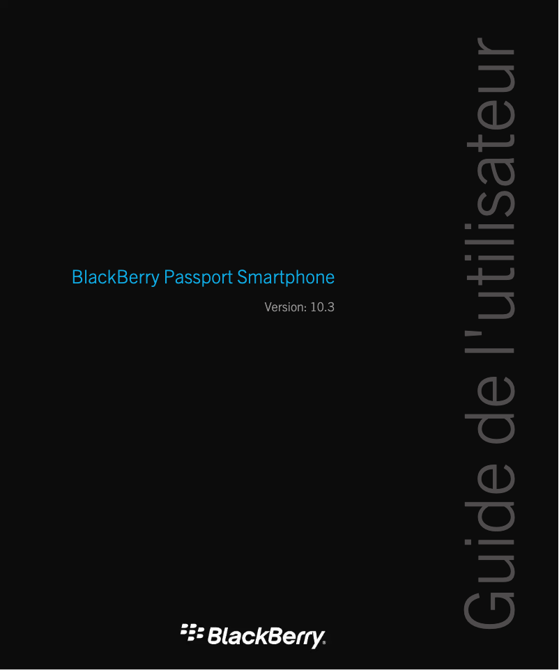 Image de la première page du manuel de l'appareil Passport 10.3