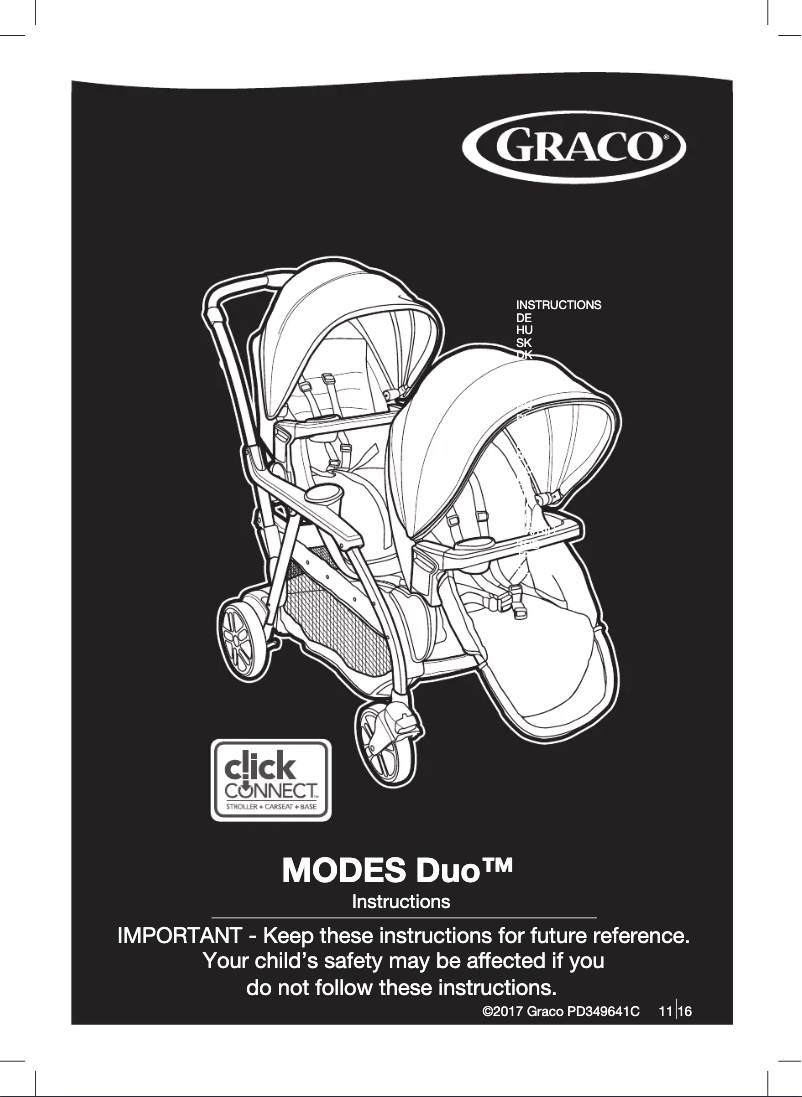 Imagen de la primera página del manual del dispositivo Modes Duo