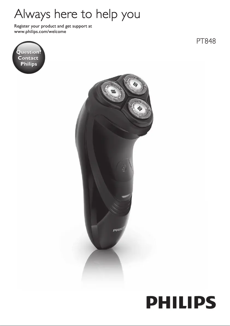 Image de la première page du manuel de l'appareil PowerTouch PT849