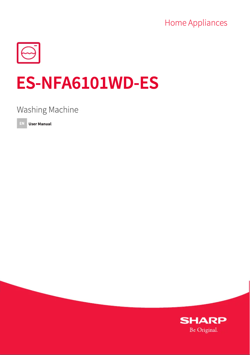 Page n°1 - Manuel utilisateur Sharp ES-NFA6101WD-ES