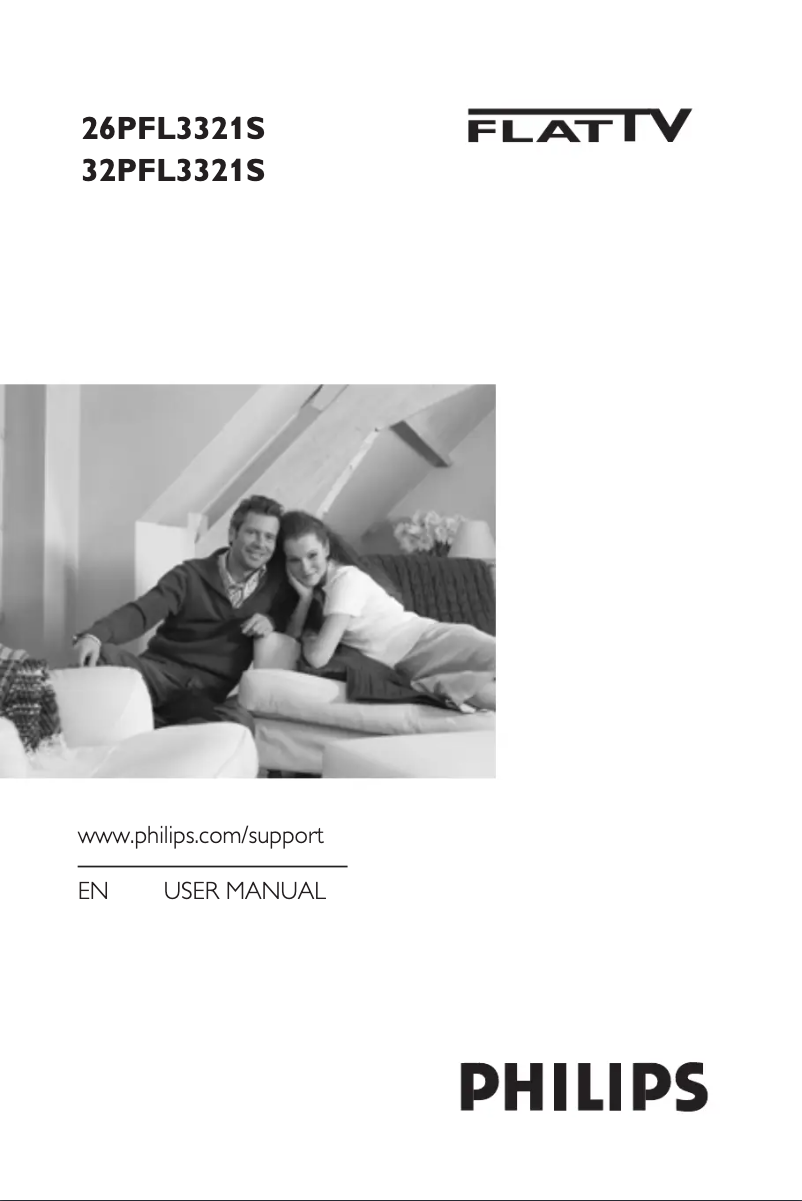 Página 1 del manual Manual de usuario Philips 26PFL3321S