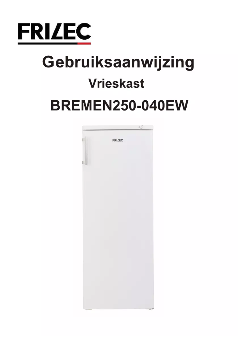 Page 1 de la notice Manuel utilisateur Frilec BREMEN250 040EW