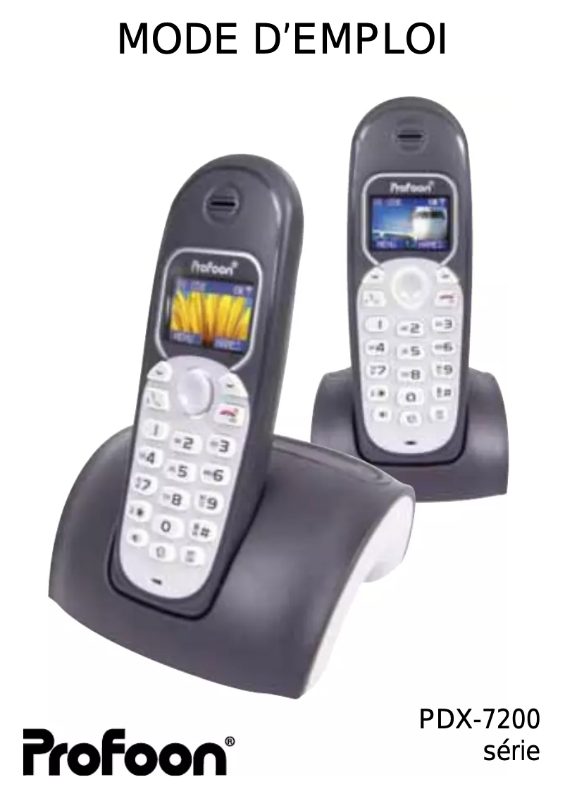 Página 1 del manual Manual de usuario Profoon PDX-7220 Duo