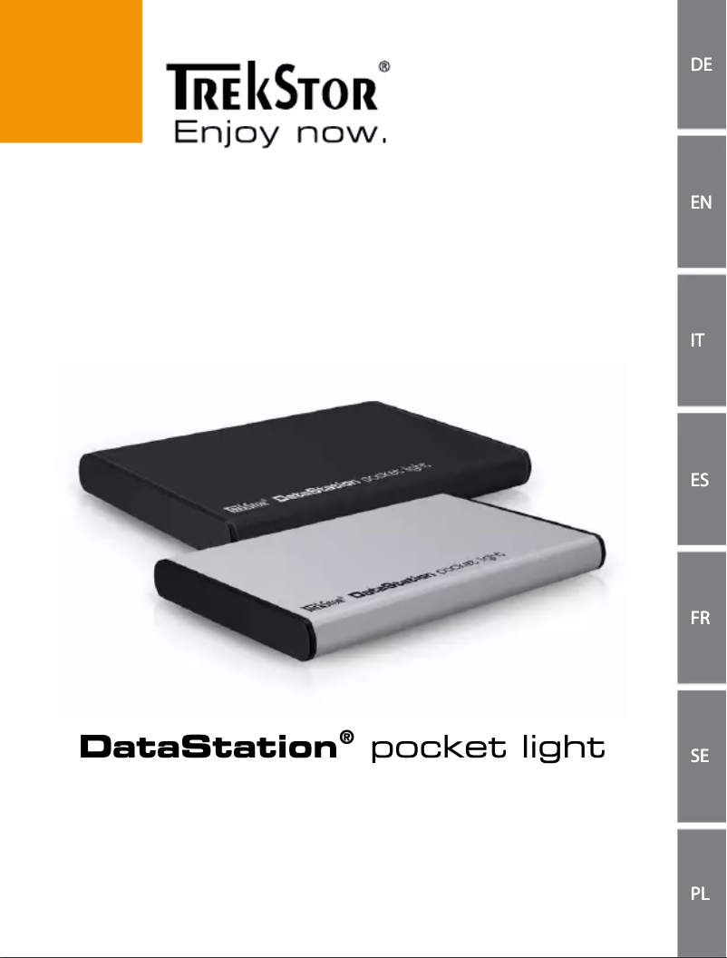 Image de la première page du manuel de l'appareil DataStation pocket light