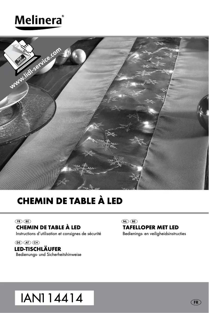 Image de la première page du manuel de l'appareil IAN 114414