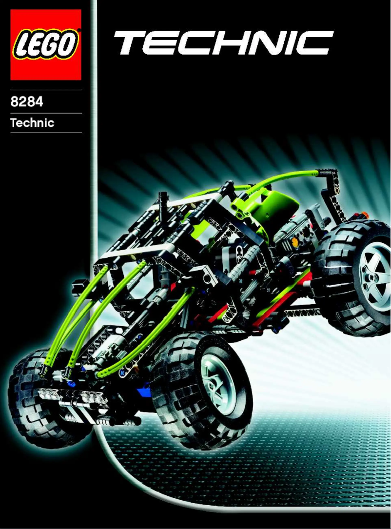 Page 1 de la notice Manuel utilisateur Lego Technic 8284