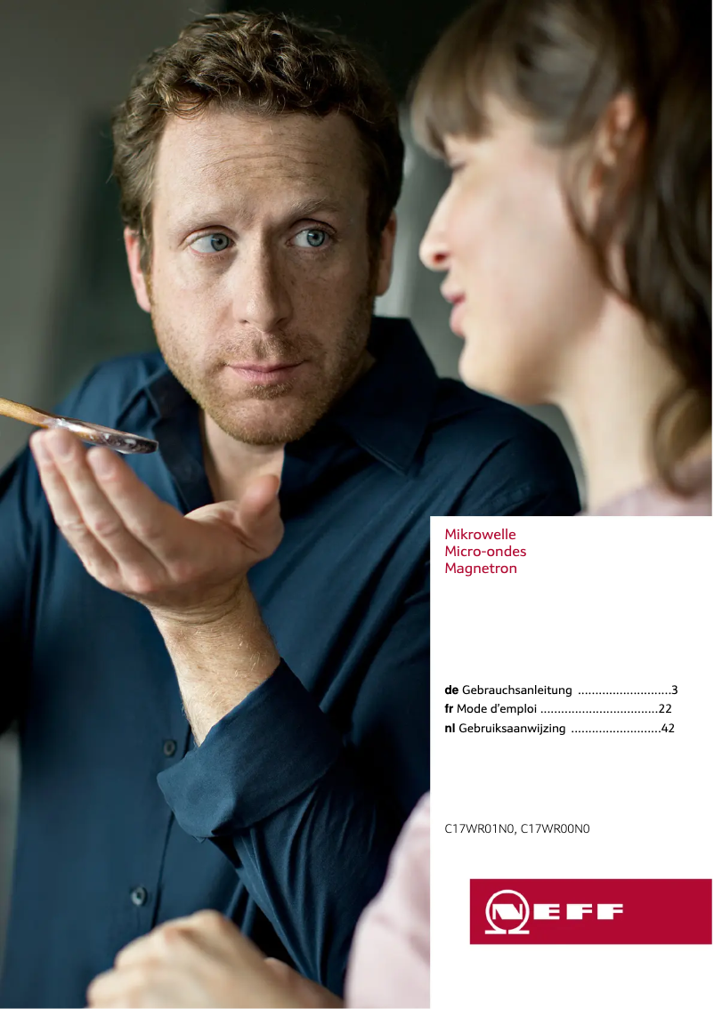 Page n°1 - Manuel utilisateur Neff CWR1700N