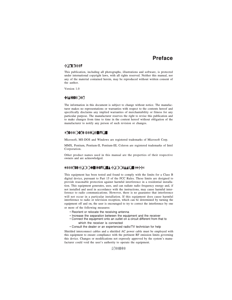 Page n°1 - Manuel utilisateur ECS H67H2-A3