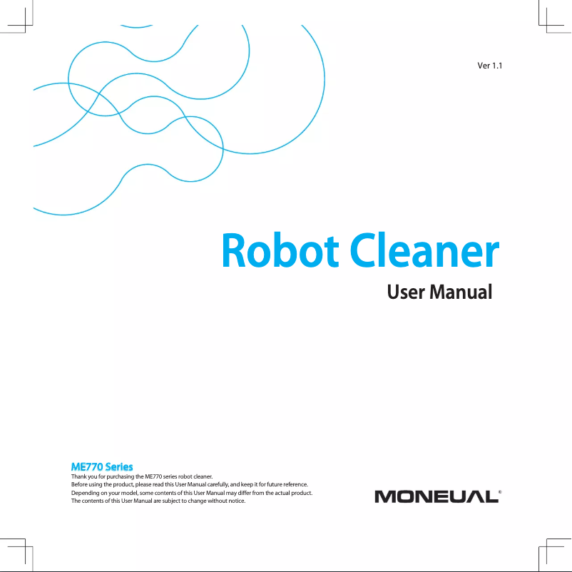 Página 1 del manual Manual de usuario Moneual ME770