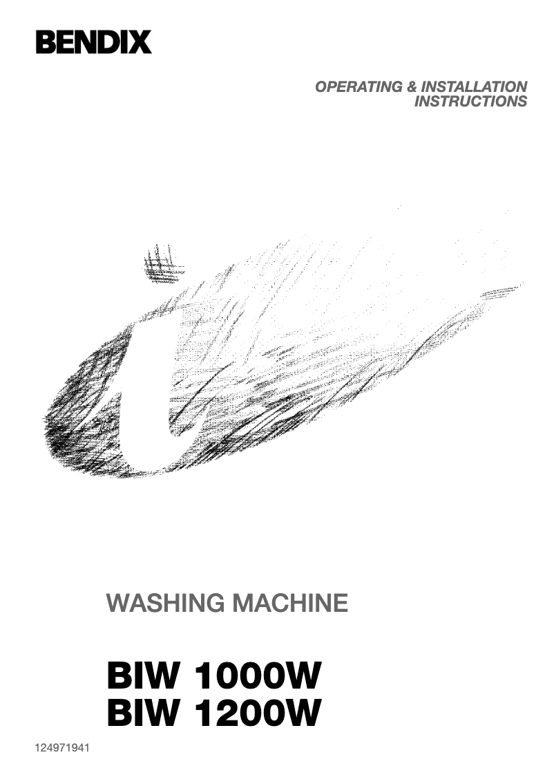 Page 1 de la notice Manuel utilisateur Bendix BIW100