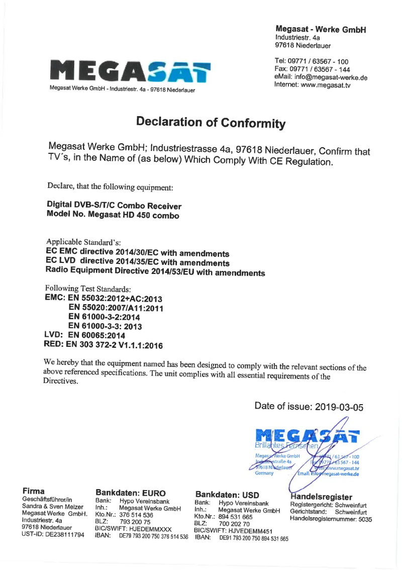 Imagen de la primera página del manual del dispositivo HD 450 Combo