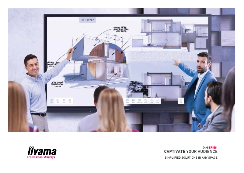 Page n°1 - Brochure Iiyama ProLite TE8604MIS