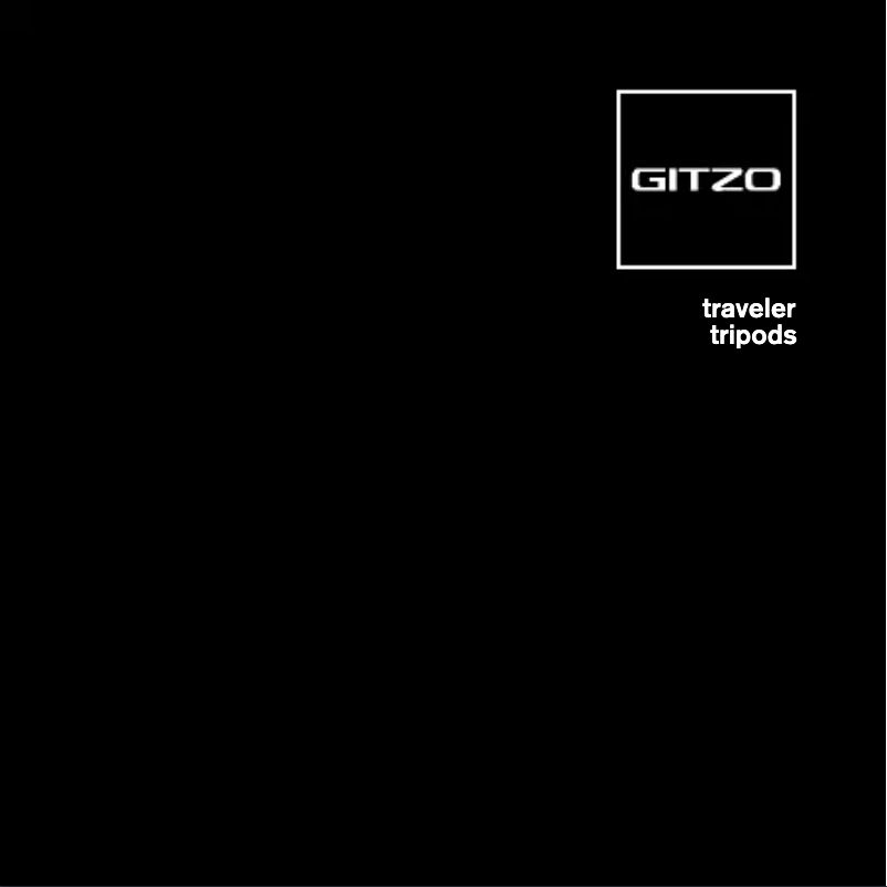 Page 1 de la notice Manuel utilisateur Gitzo GT2545T Ser.2 tripod