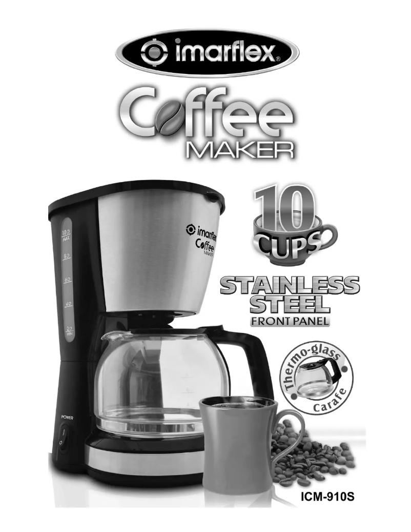 Page n°1 - Manuel utilisateur Imarflex ICM-910S