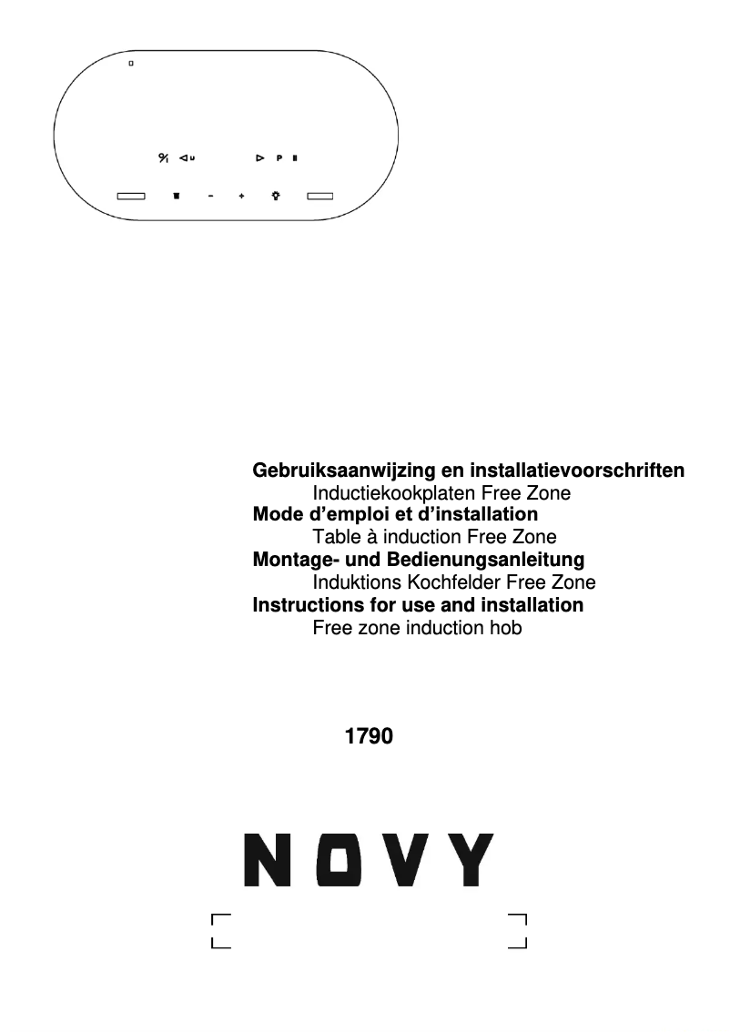 Image de la première page du manuel de l'appareil Multi zone 1790