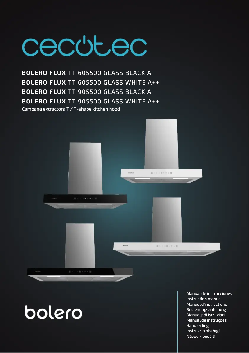 Page n°1 - Manuel utilisateur Cecotec Flux TT 605500