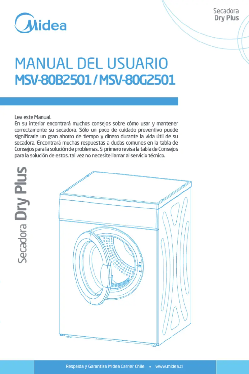 Page 1 of the manual User Manual Midea MSV-80G2501