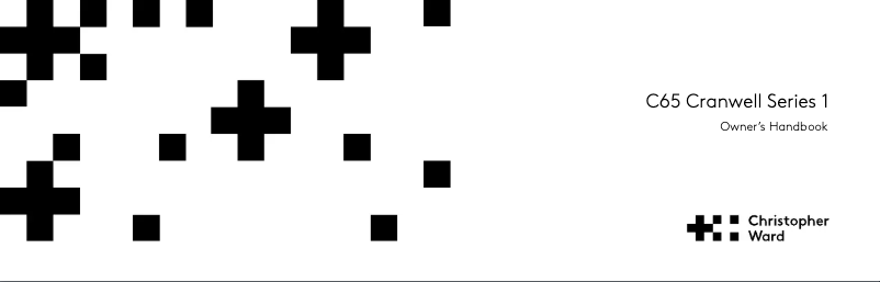 Page 1 de la notice Manuel utilisateur Christopher Ward C65 Cranwell Series 1