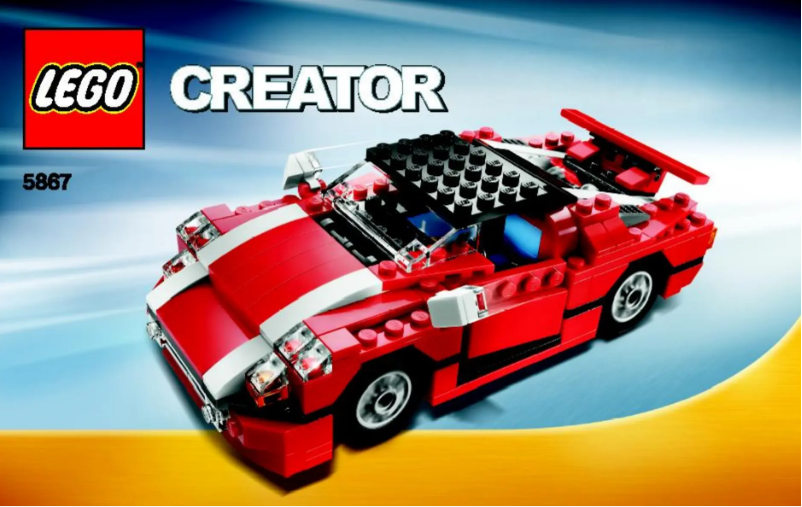 Image de la première page du manuel de l'appareil Creator 5867