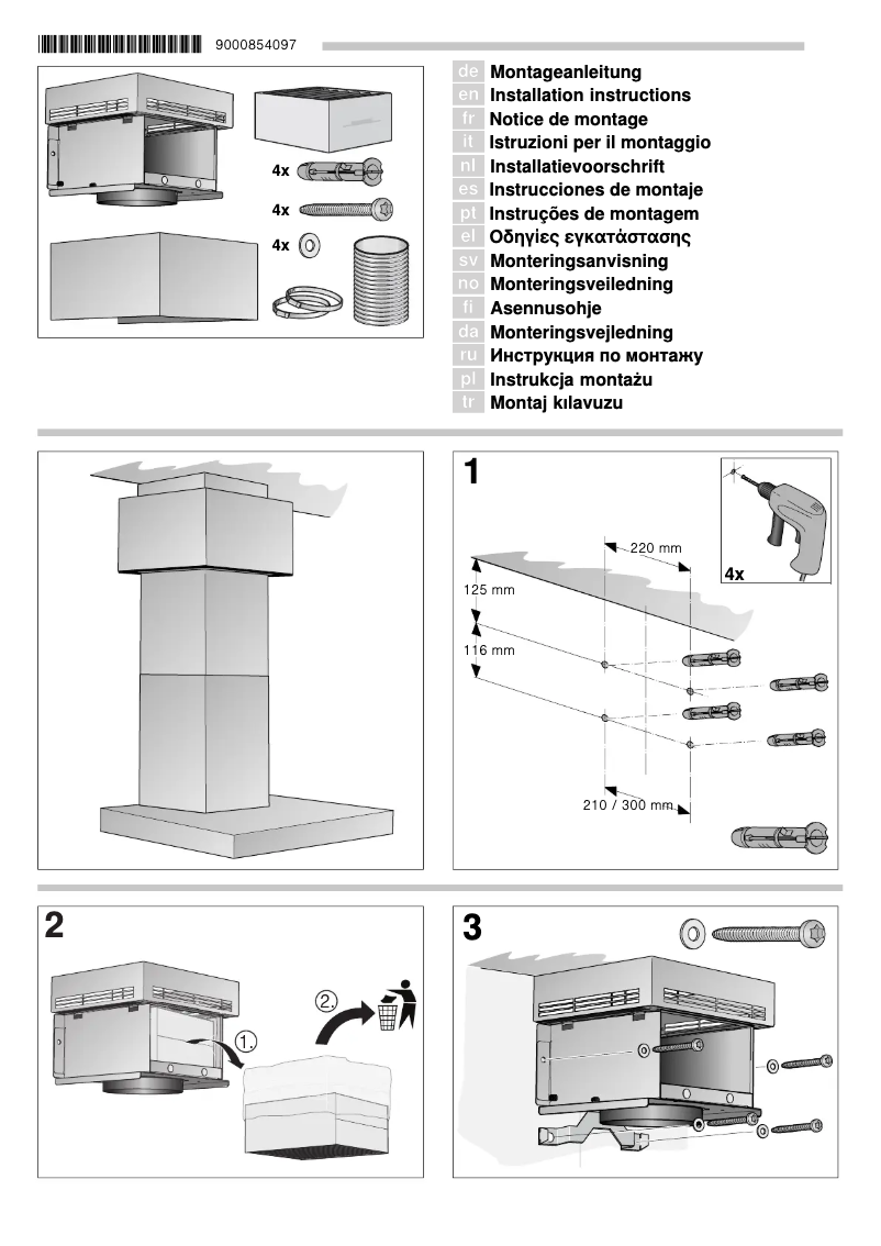Page n°1 - Manuel utilisateur Neff DSL7962N
