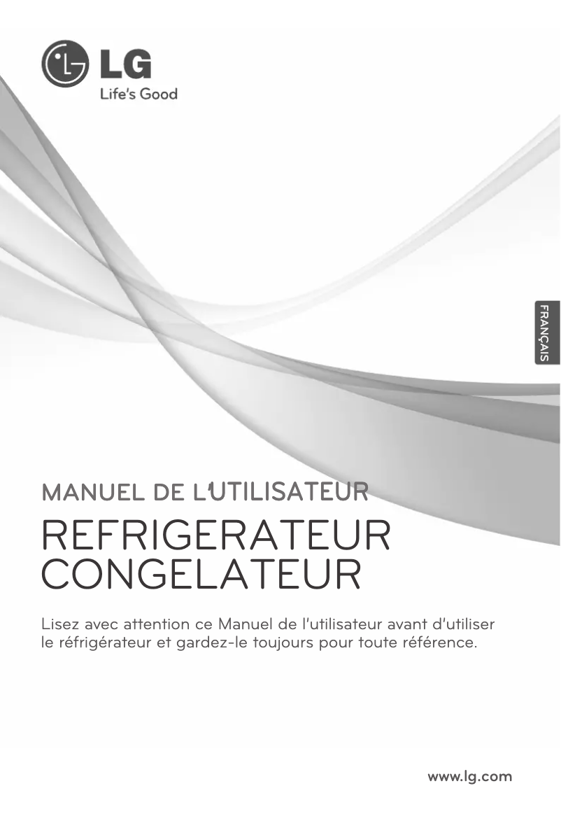 Image de la première page du manuel de l'appareil GC-399SLQW