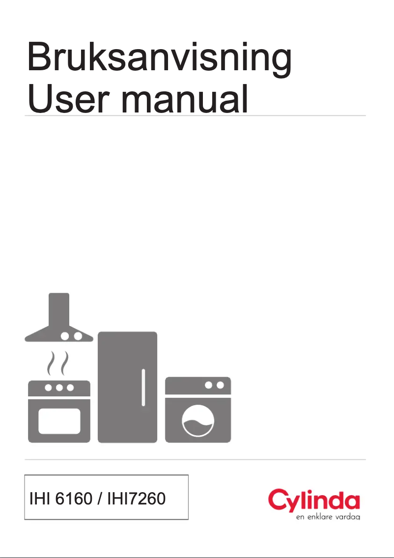 Page 1 de la notice Manuel utilisateur Cylinda IHI7260
