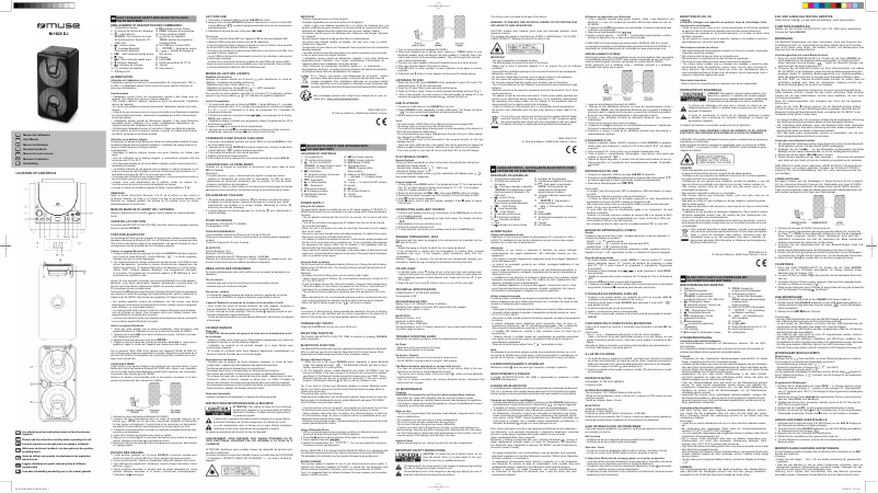 Image de la première page du manuel de l'appareil M-1938 DJ