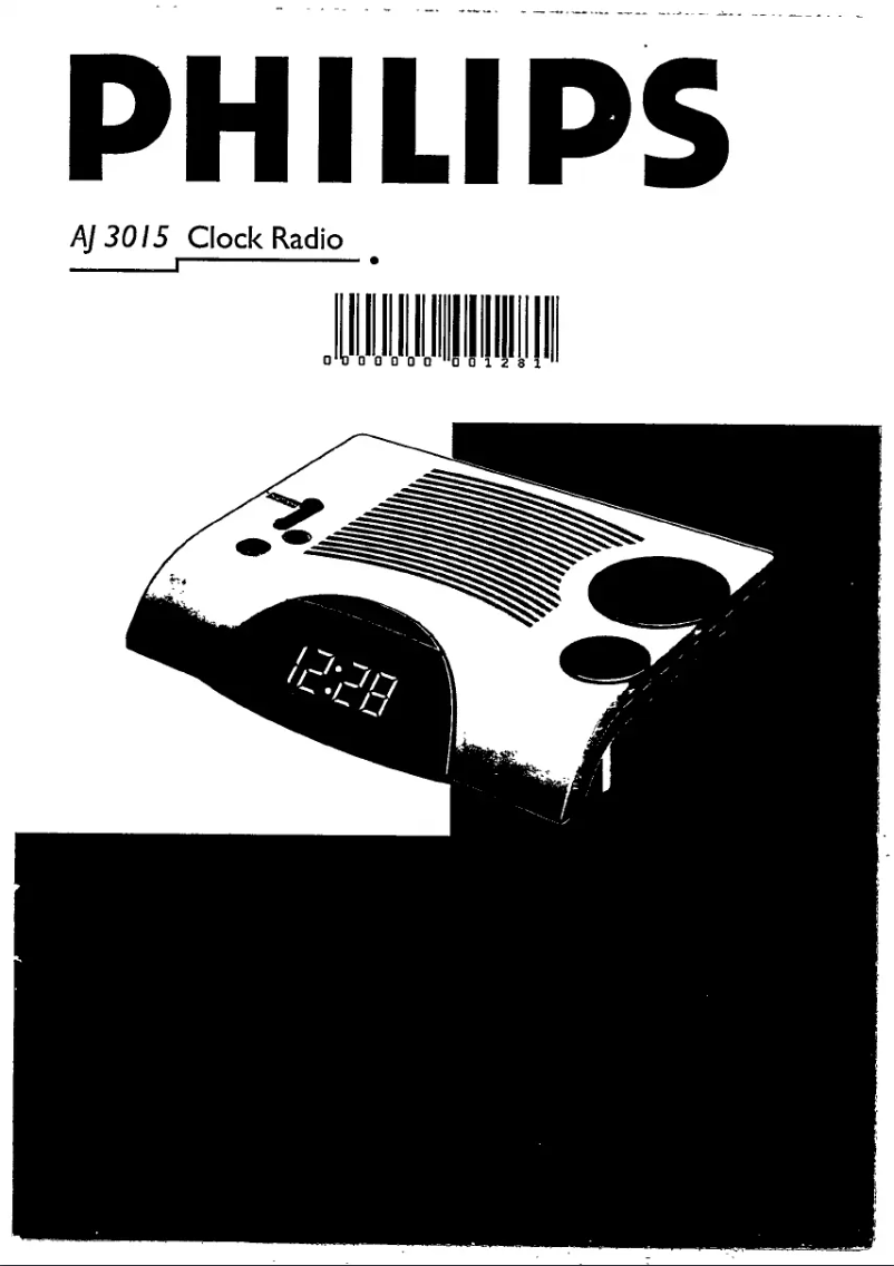 Page n°1 - Manuel utilisateur Philips AJ3015