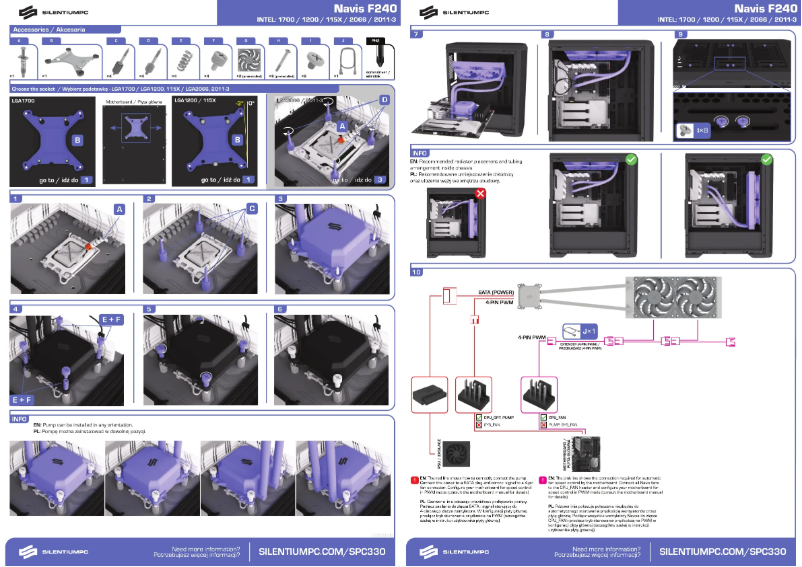 Image de la première page du manuel de l'appareil Navis F280