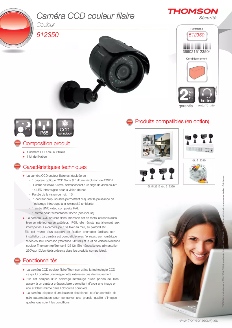 Image de la première page du manuel de l'appareil 512350