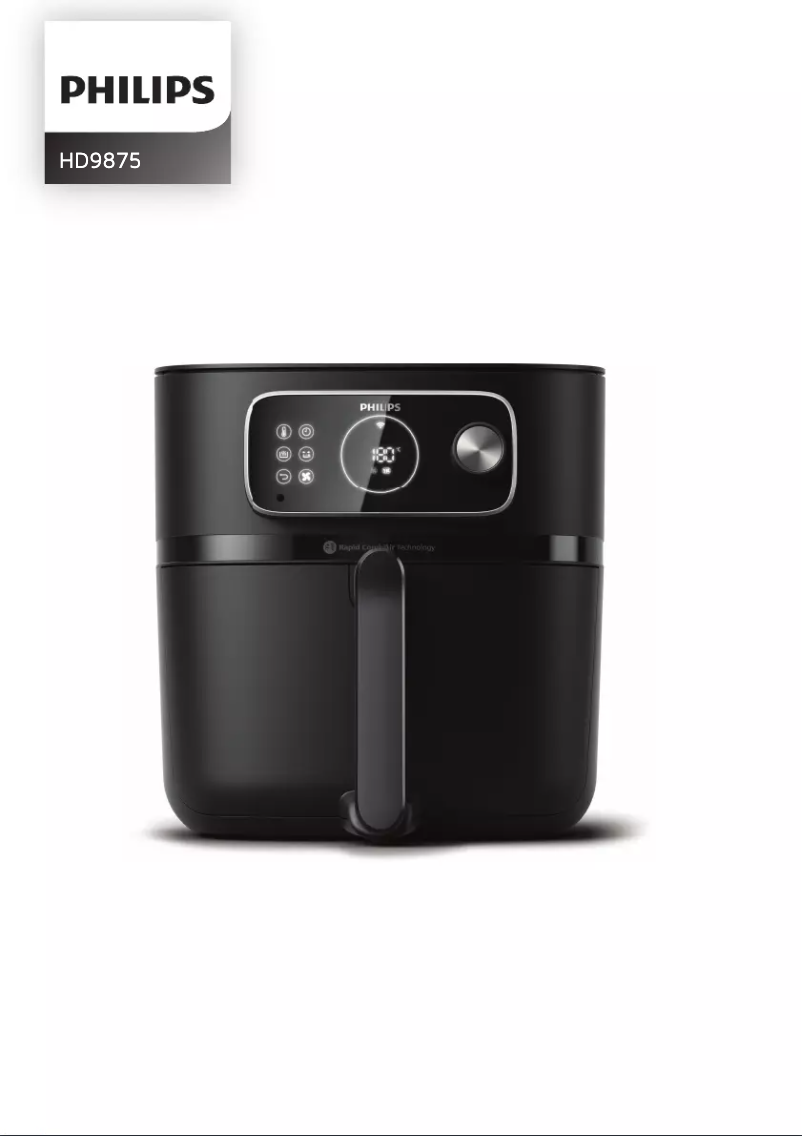 Page n°1 - Manuel utilisateur Philips Airfryer XXL Connected HD9875