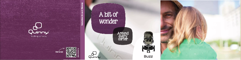 Page 1 de la notice Manuel utilisateur Quinny Buzz