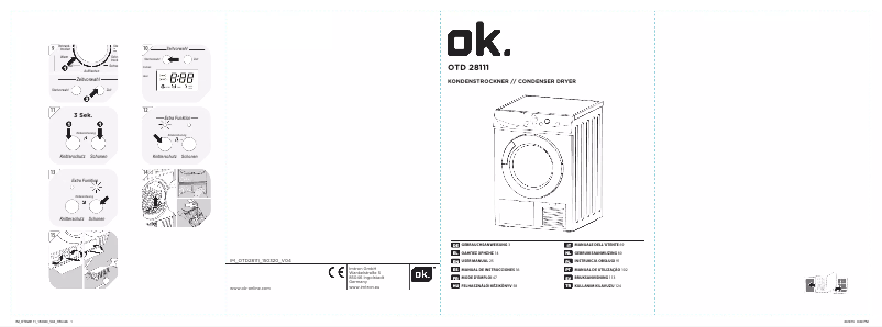 Page n°1 - Manuel utilisateur OK OTD 28111