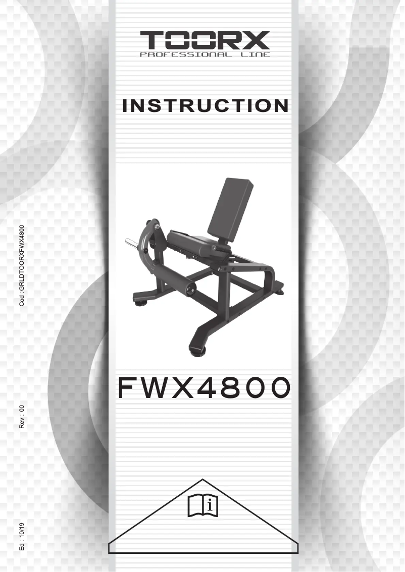 Page 1 de la notice Manuel utilisateur Toorx FWX-4800