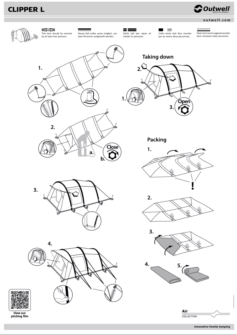 Image de la première page du manuel de l'appareil Clipper L
