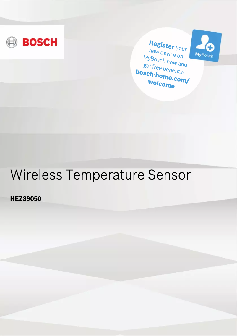 Page 1 de la notice Manuel utilisateur Bosch PXY821DX6E