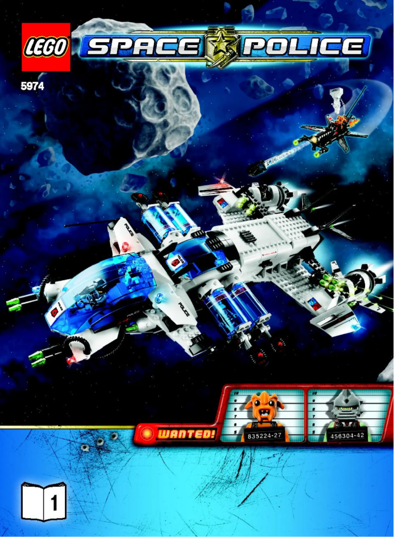 Page 1 de la notice Manuel utilisateur Lego Galactic Enforcer