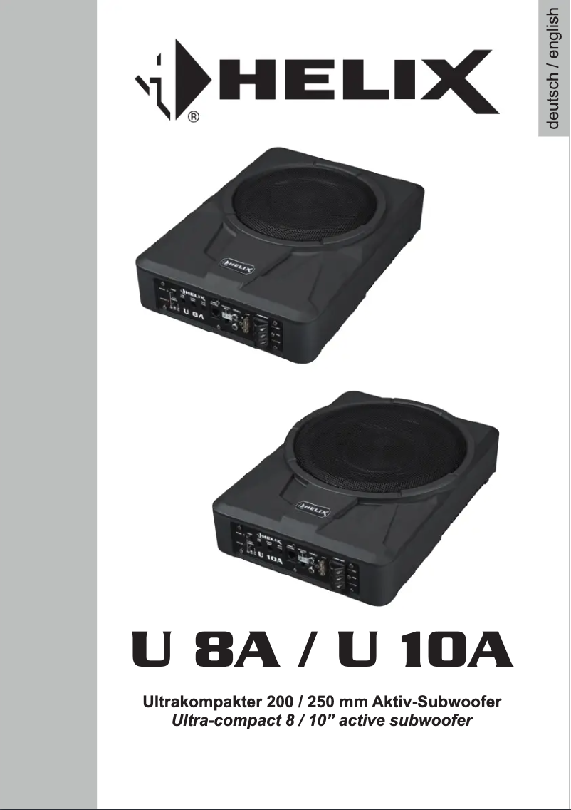 Imagen de la primera página del manual del dispositivo U 10A