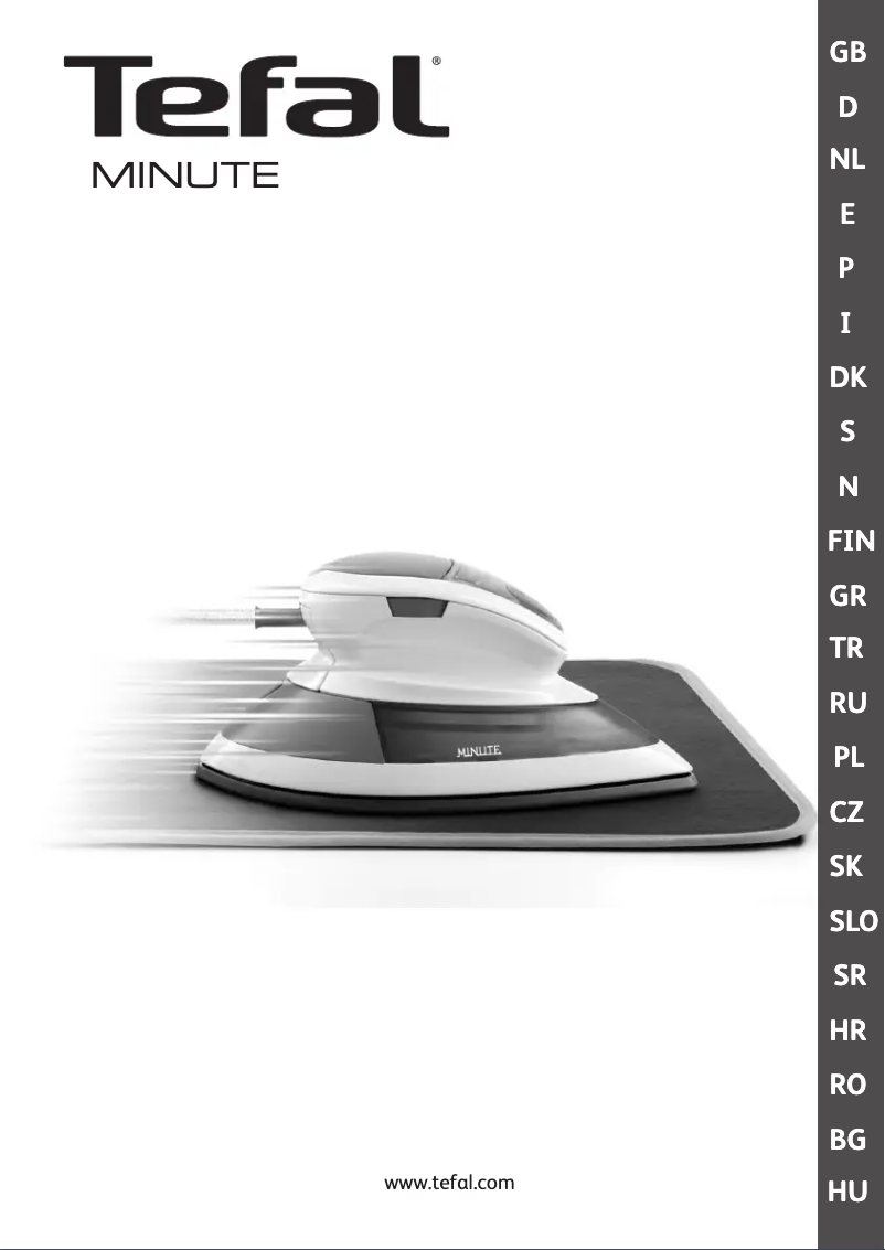 Page 1 de la notice Manuel utilisateur Tefal Minute FV6050