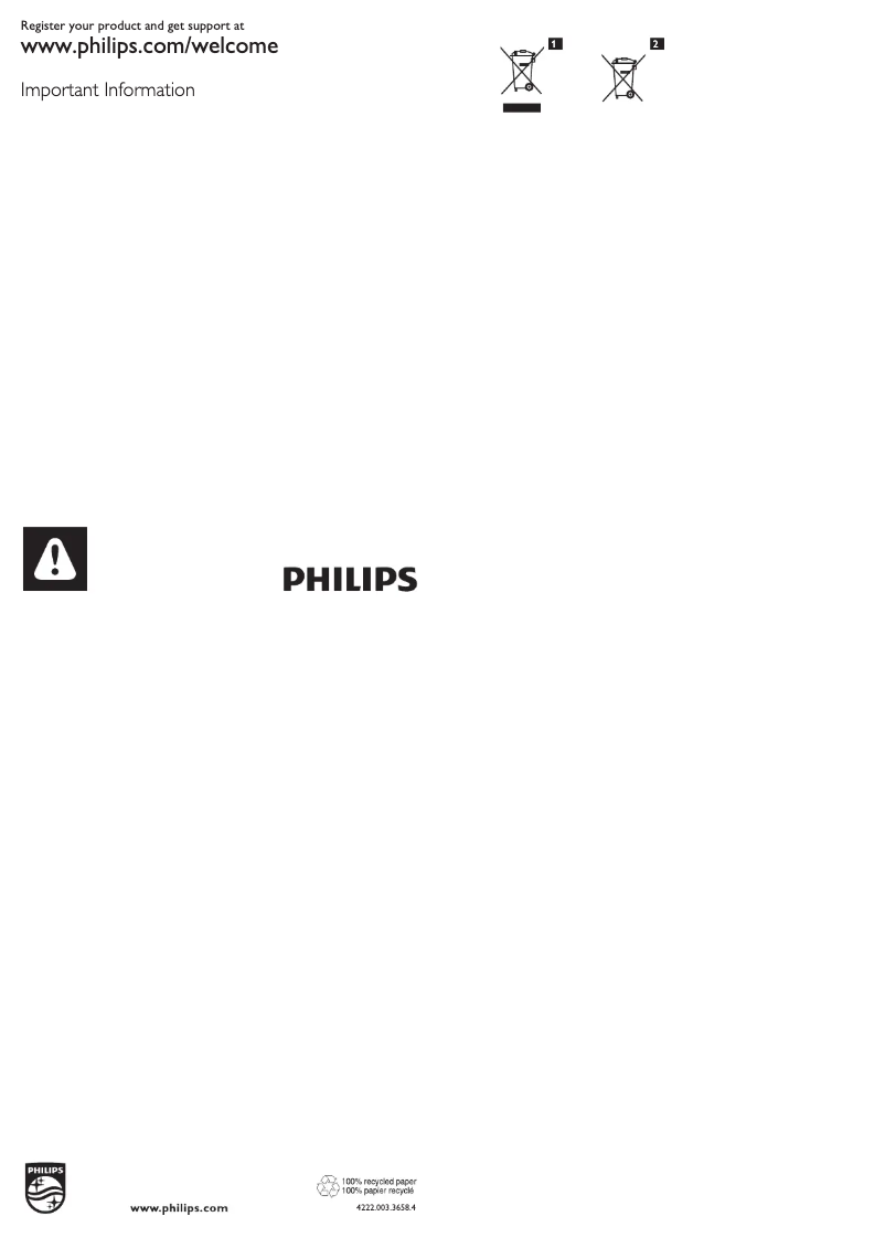 Página 1 del manual Manual de usuario Philips PowerLife FC8323