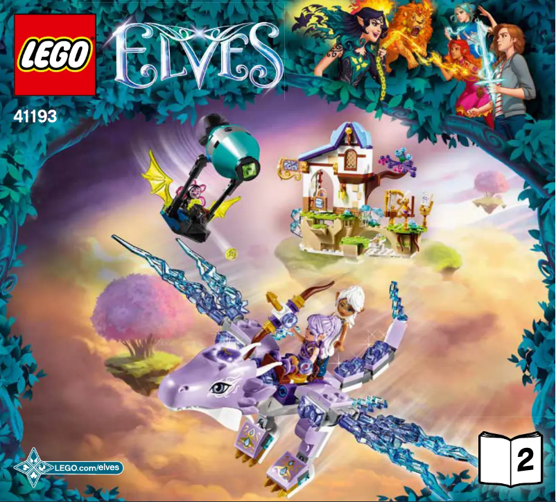 Page 1 de la notice Manuel utilisateur Lego Elves 41193