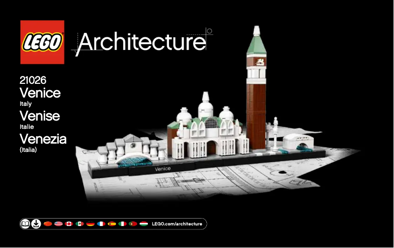 Page 1 de la notice Manuel utilisateur Lego Architecture 21026