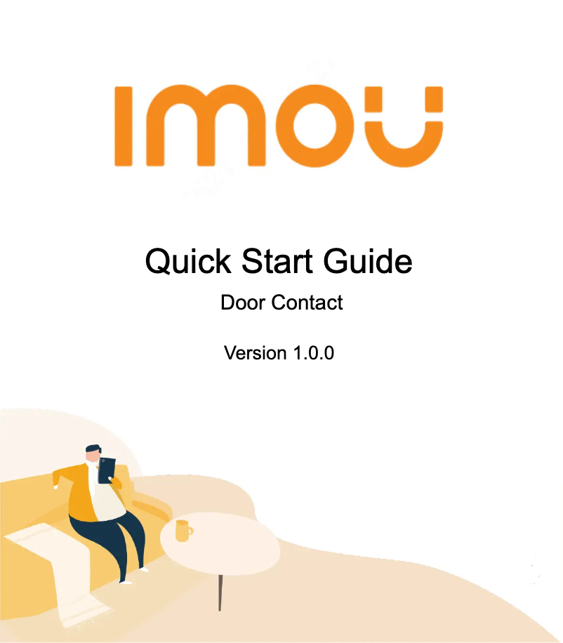 Page n°1 - Manuel utilisateur Imou Door Contact