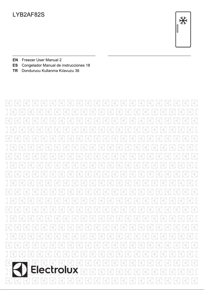 Page n°1 - Manuel utilisateur Electrolux LYB2AF82S